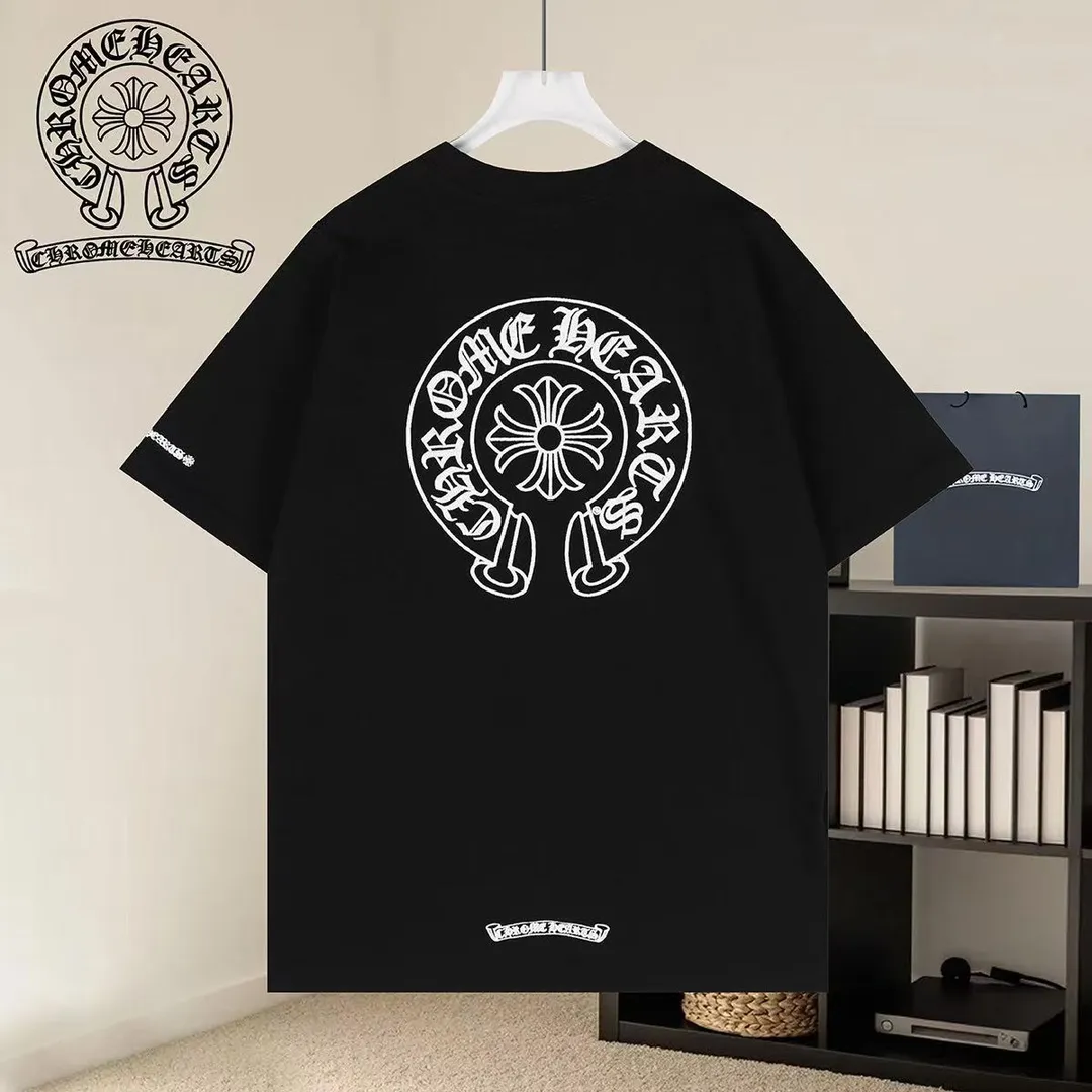 【 】 🐝（ ） （ ） Chrome hearts T 。 New Arrival logo， ， 。￼ ， ， ，Premium 26 . . . . . ！ Same Style : Black White Sizes:S M L XL